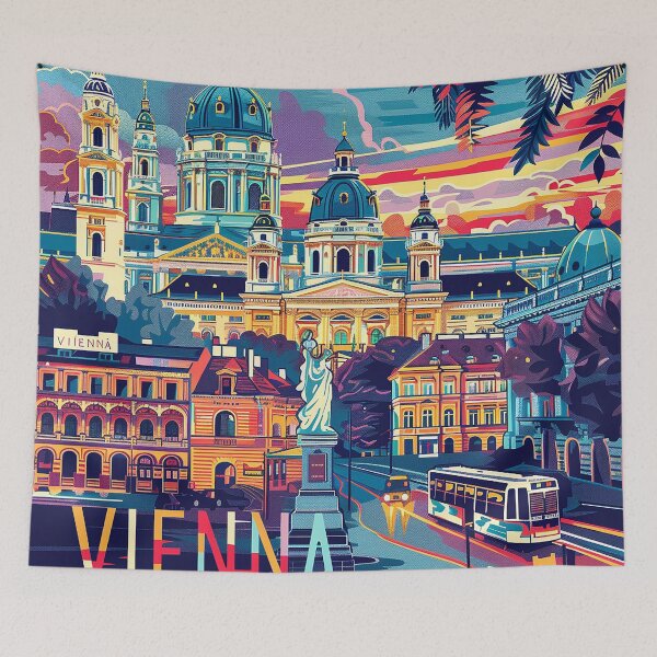 Item preview, Vienna Print Vienna Art  designed and sold by nomiraclehere.