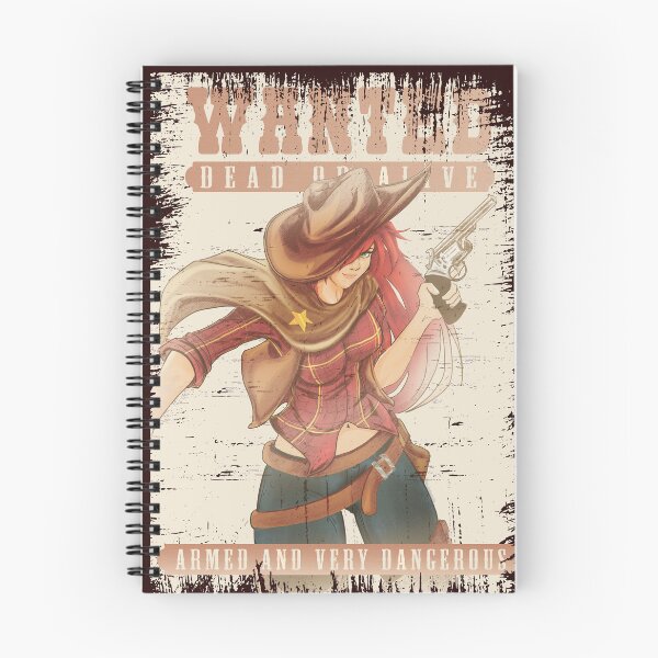 Item preview, Wanted Dead or Alive : Redhead Redemption Cowgirl Revolver Poster designed and sold by TheMWorld.