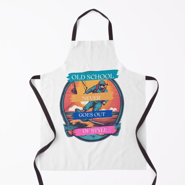 Item preview, classic 80s and 90s retro kitesurf design - old school never goes out of style designed and sold by StyleFused.