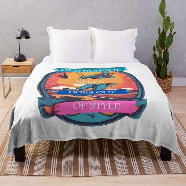 Item preview, classic 80s and 90s retro kitesurf design - old school never goes out of style designed and sold by StyleFused.