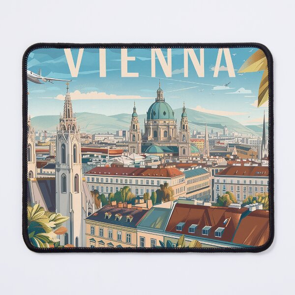 Item preview, Vienna Print Vienna Art  designed and sold by nomiraclehere.