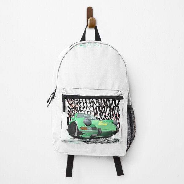 Item preview, Mint green anime style sports car designed and sold by Whimsy Trail Co.