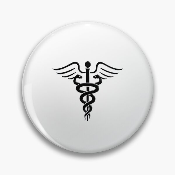 Item preview, Caduceus medical symbol doctor nurse designed and sold by SOUFIANE1991.