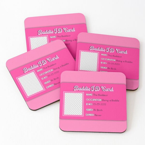 Item preview, Baddie ID Card designed and sold by SRKHDesigns.