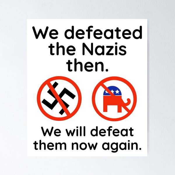 We will defeat them Poster