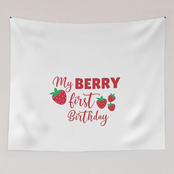 Item preview, My Berry First Birthday  designed and sold by ClariseDesigns.