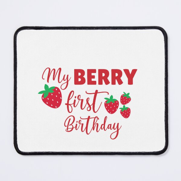 Item preview, My Berry First Birthday  designed and sold by ClariseDesigns.