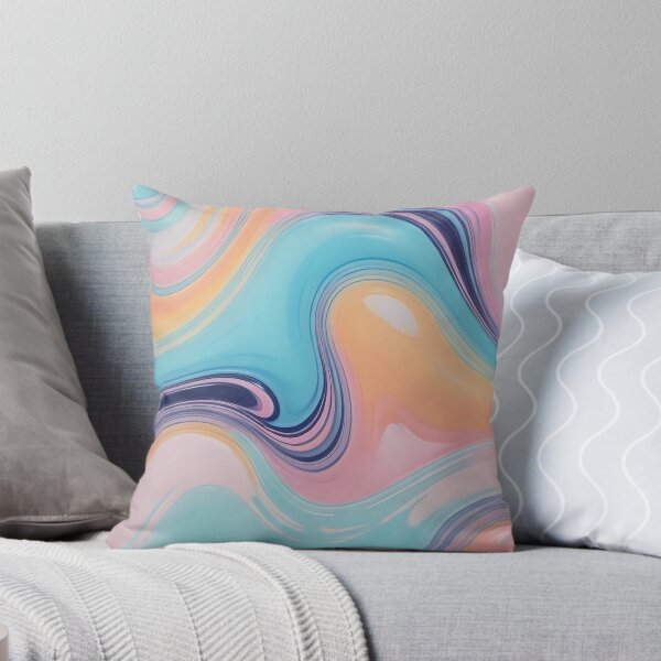 Item preview, Liquid Abstract In Pastel designed and sold by SeamPix.