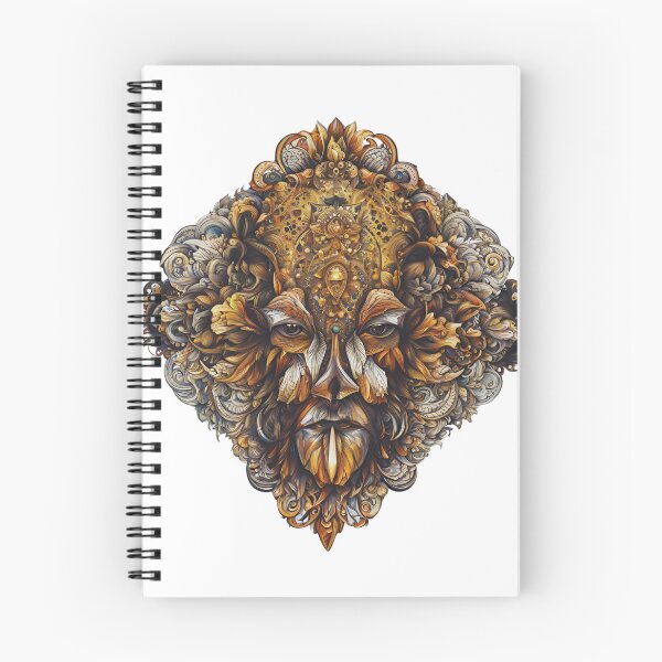 Item preview, Intrigue your senses with Auric Enigma, a captivating abstract design featuring a golden head. designed and sold by FitEnvy.