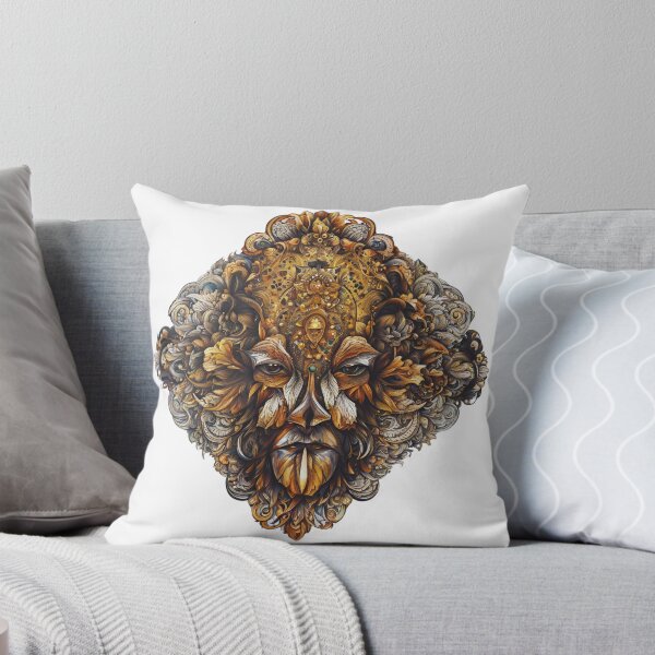 Item preview, Intrigue your senses with Auric Enigma, a captivating abstract design featuring a golden head. designed and sold by FitEnvy.