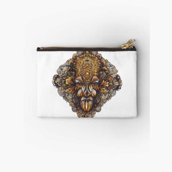 Item preview, Intrigue your senses with Auric Enigma, a captivating abstract design featuring a golden head. designed and sold by FitEnvy.