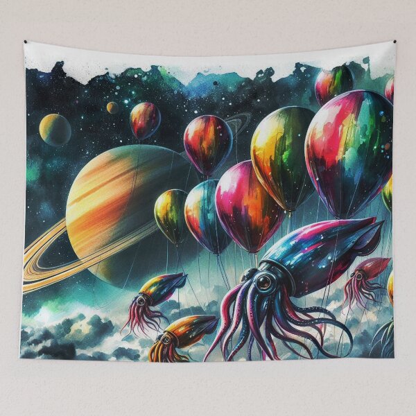 Item preview,  Squids in the space - Lulas no espaço v5 designed and sold by Helios Be. Lavsh.