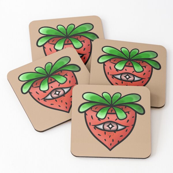 Item preview, Cursed Strawberry! designed and sold by Pousse2Bambou.