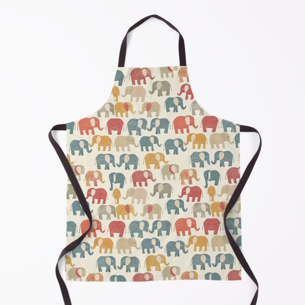 Item preview, elephant pattern, tribal elephant print design,motif illustration, memory elephant art fabric pattern,geometric designed and sold by HerbGimmick.
