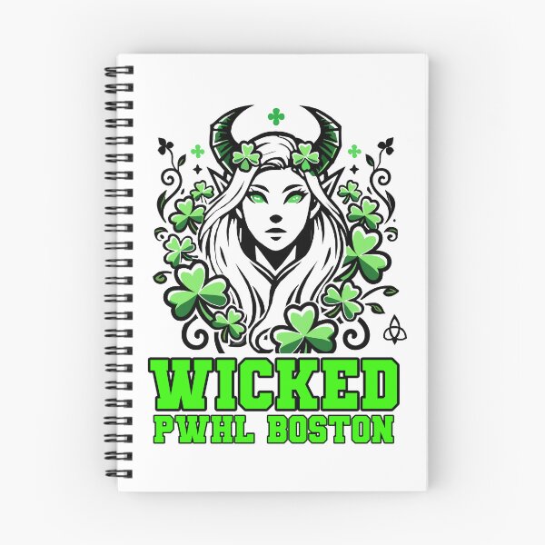 Item preview, Embrace the spirit of Boston with this unique 'Wicked PWHL Boston' design! Featuring a striking illustration of a fierce character surrounded by shamrocks, this artwork perfectly captures the essence of Boston's vibrant culture and the energy of the Profe designed and sold by ObjCrea123.