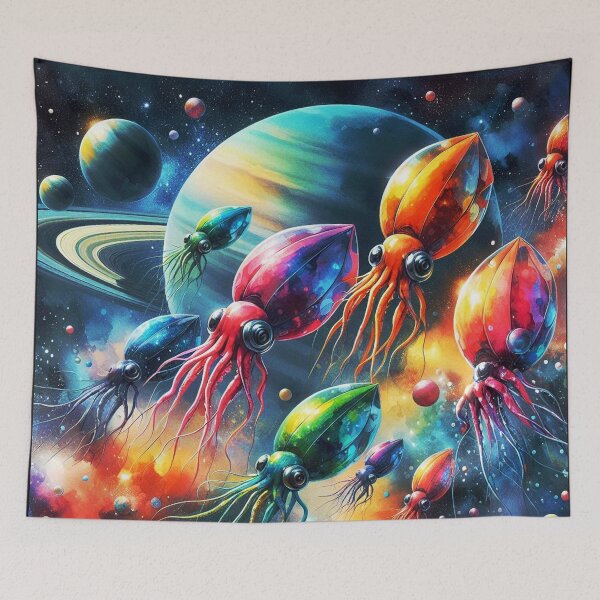 Item preview, Squids in the space - Lulas no espaço v6 designed and sold by Helios Be. Lavsh.