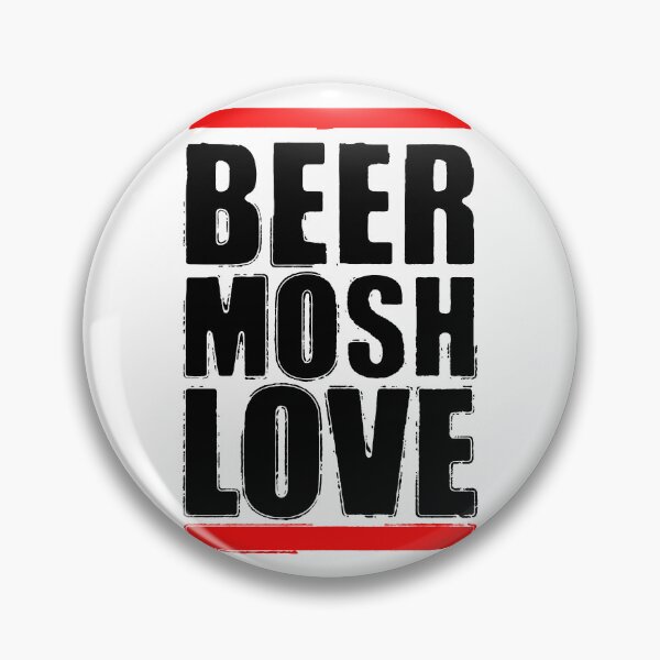 Item preview, beer mosh love letras negras designed and sold by manuvila.