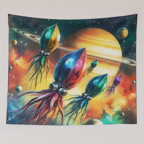 Item preview, Squids in the space - Lulas no espaço v7 designed and sold by Helios Be. Lavsh.