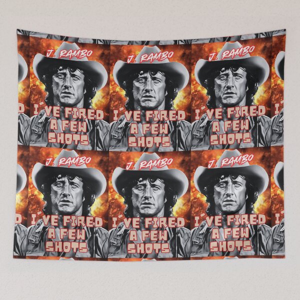 Item preview, Rambo First Blood Movie Quotes 90s designed and sold by MountainAndSea.
