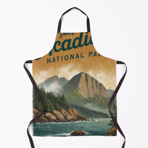 Item preview, Acadia National Park Postcard Vintage Retro Travel Vintage designed and sold by TravelPostcardGems.