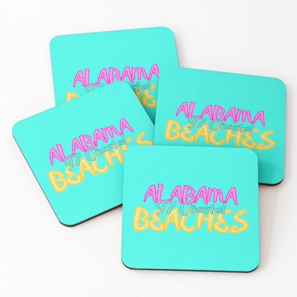Item preview, Alabama 97 Coastal Beaches designed and sold by AnnDart.