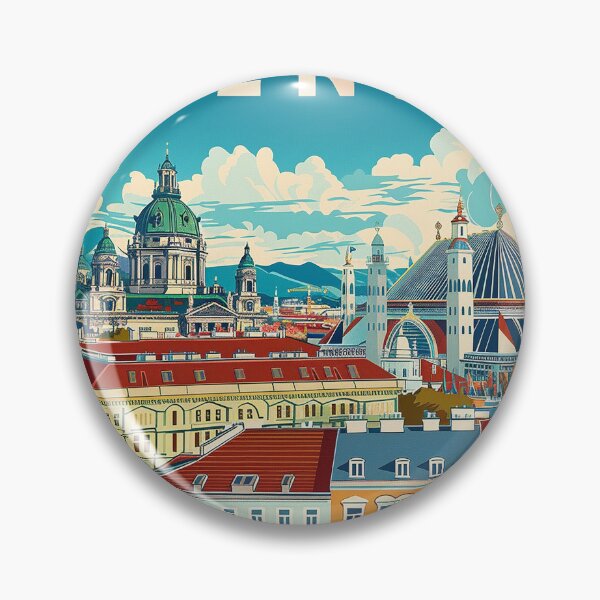 Item preview, Vienna Print Vienna Art  designed and sold by nomiraclehere.