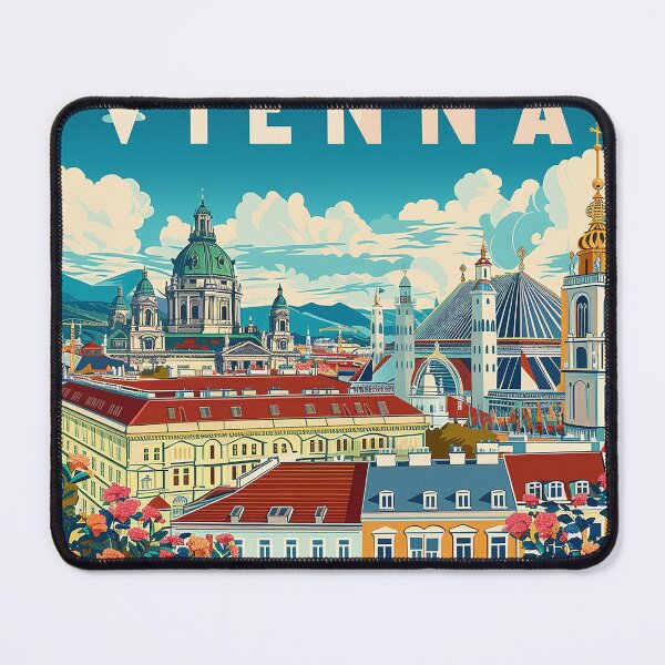 Item preview, Vienna Print Vienna Art  designed and sold by nomiraclehere.
