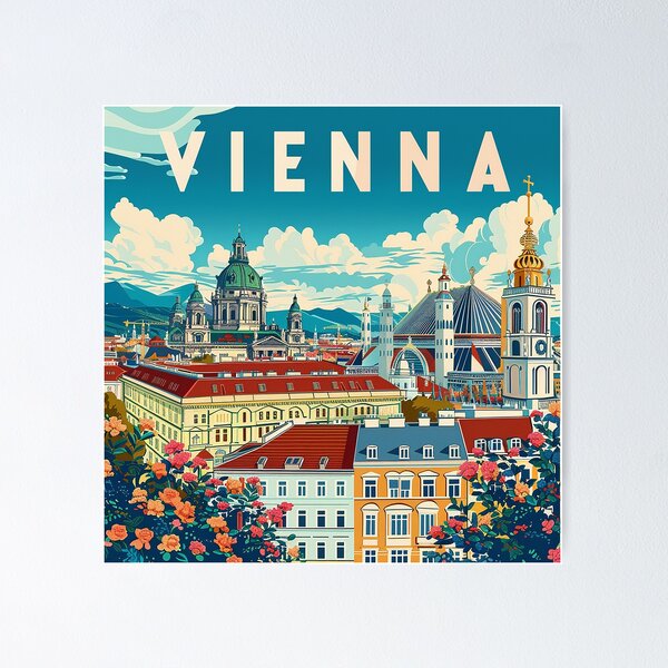 Artikel-Vorschau von Wien Druck Wien Kunst, designt und verkauft von nomiraclehere.