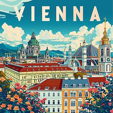 Artwork thumbnail, Vienna Print Vienna Art by nomiraclehere