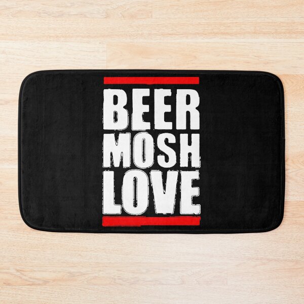 Item preview, beer mosh love white letters designed and sold by manuvila.