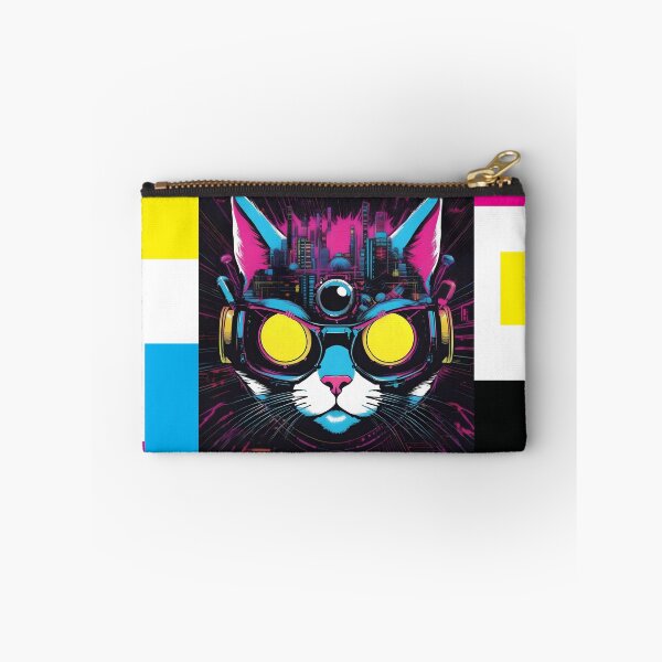 Item preview, Cyber Punk Cat designed and sold by yellowmadcat.