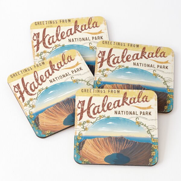 Item preview, Haleakala National Park Postcard Vintage Retro Travel Vintage designed and sold by TravelPostcardGems.
