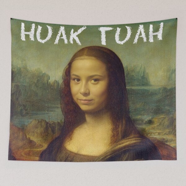 Item preview, Huak Tuah Girl Mona Lisa  designed and sold by Teetans.