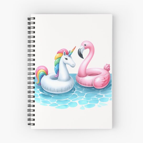 Item preview, Floating Flamingo and Unicorn designed and sold by svarupa.