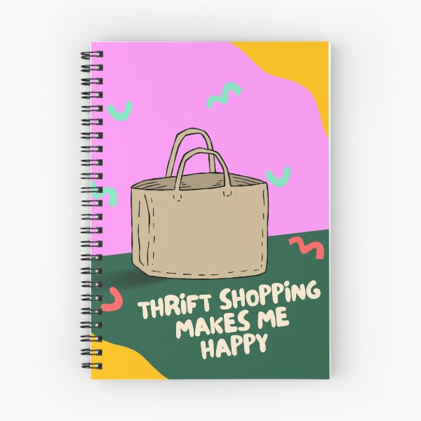 Item preview, Thrift Shopping Makes Me Happy designed and sold by FunSheTees.