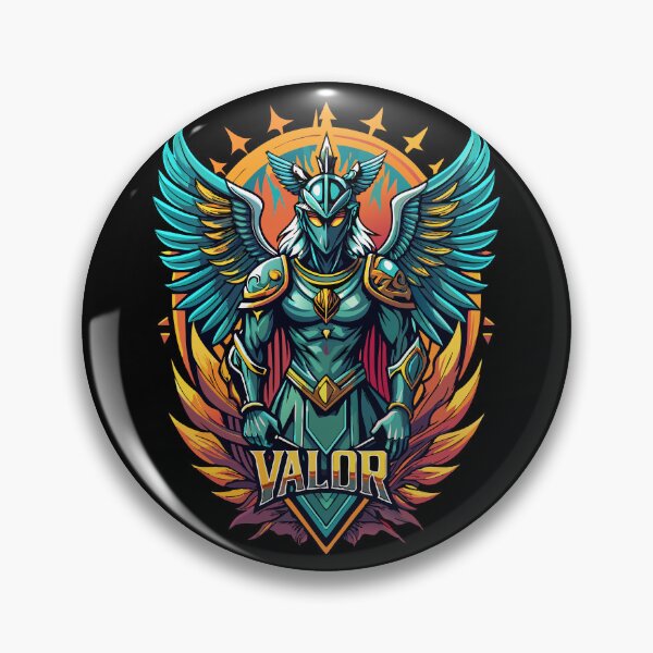 Artikelvorschau, Valor Winged Warrior Ascension entworfen und verkauft von Alahchin Art.