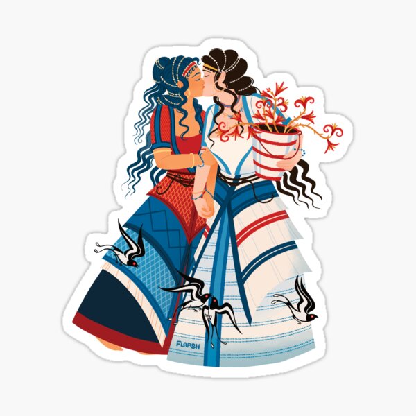 Item preview, The Lovers of Akrotiri - SFW designed and sold by flaroh.