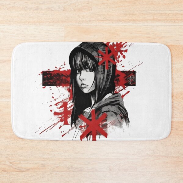 Item preview, Hooded Rebel with Red Accents designed and sold by KazyWeeb.