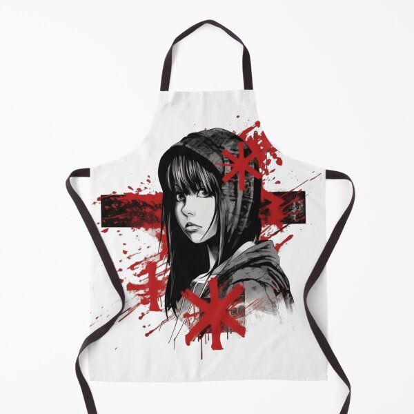 Item preview, Hooded Rebel with Red Accents designed and sold by KazyWeeb.