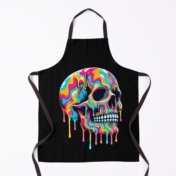 Item preview, Colorful Melting Skull designed and sold by svarupa.
