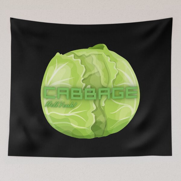 Item preview, Cabbage. Hell Yeah! designed and sold by UNK-Fatigues.