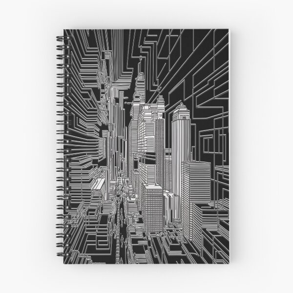 Item preview, Urban landscape - line art black and white designed and sold by alex-yars.