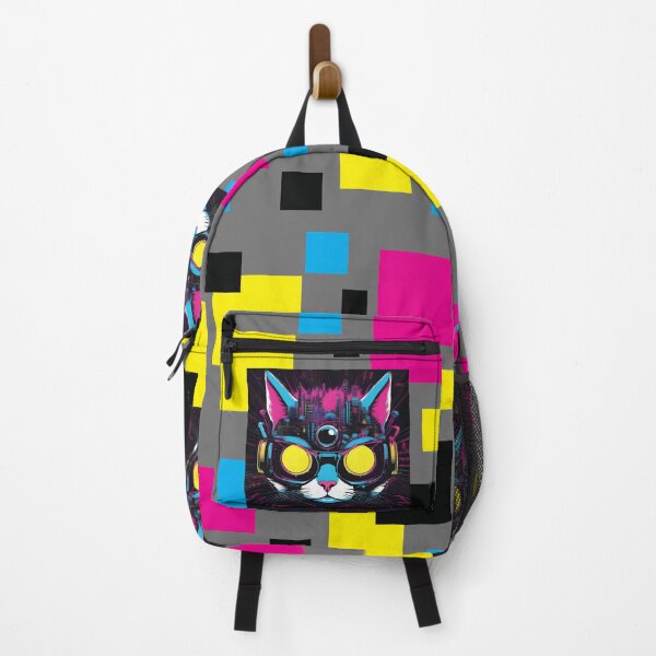 Item preview, Cyberpunk Cat designed and sold by yellowmadcat.
