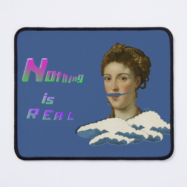 Item preview, 'The Renaissance is Now' Cut Out Collage ft. Clouds, Portrait +Typography designed and sold by Venus-in-Virgo.