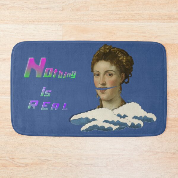 Item preview, 'The Renaissance is Now' Cut Out Collage ft. Clouds, Portrait +Typography designed and sold by Venus-in-Virgo.