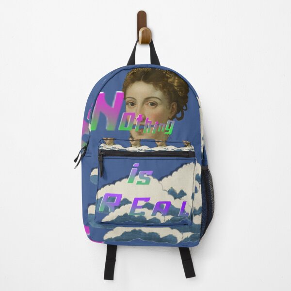 Item preview, 'The Renaissance is Now' Cut Out Collage ft. Clouds, Portrait +Typography designed and sold by Venus-in-Virgo.