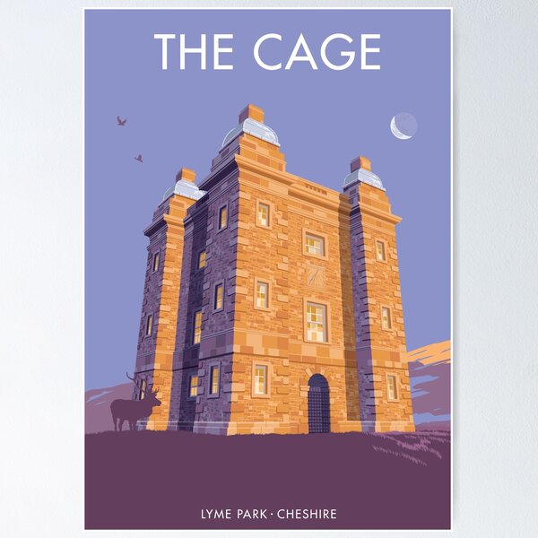 Item preview, The Cage, Lyme Park, Cheshire designed and sold by smillership.