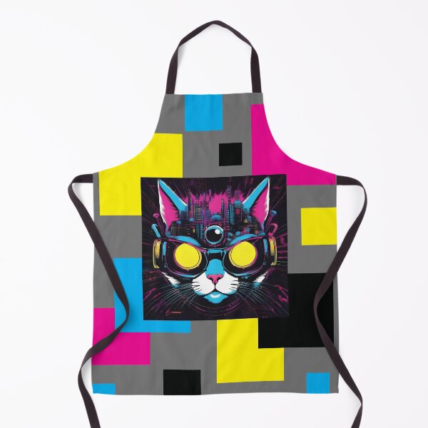 Item preview, Cyberpunk Cat designed and sold by yellowmadcat.