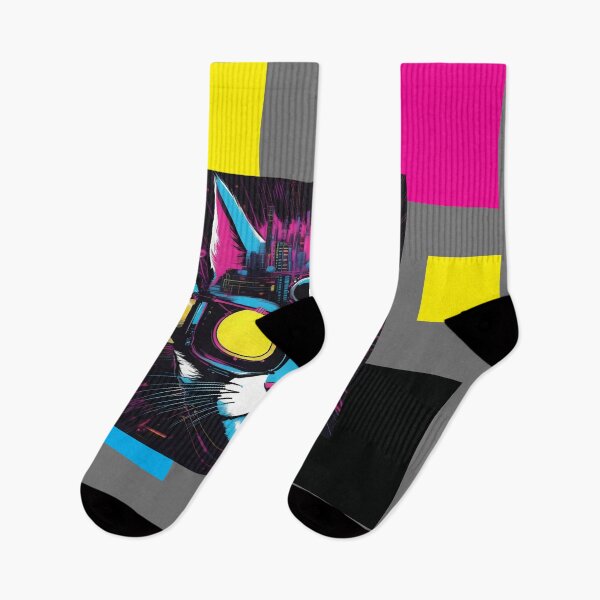 Item preview, Cyberpunk Cat designed and sold by yellowmadcat.