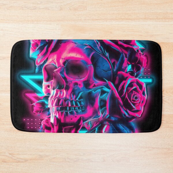 Item preview, Neon Skull Blooms designed and sold by Exodoi.